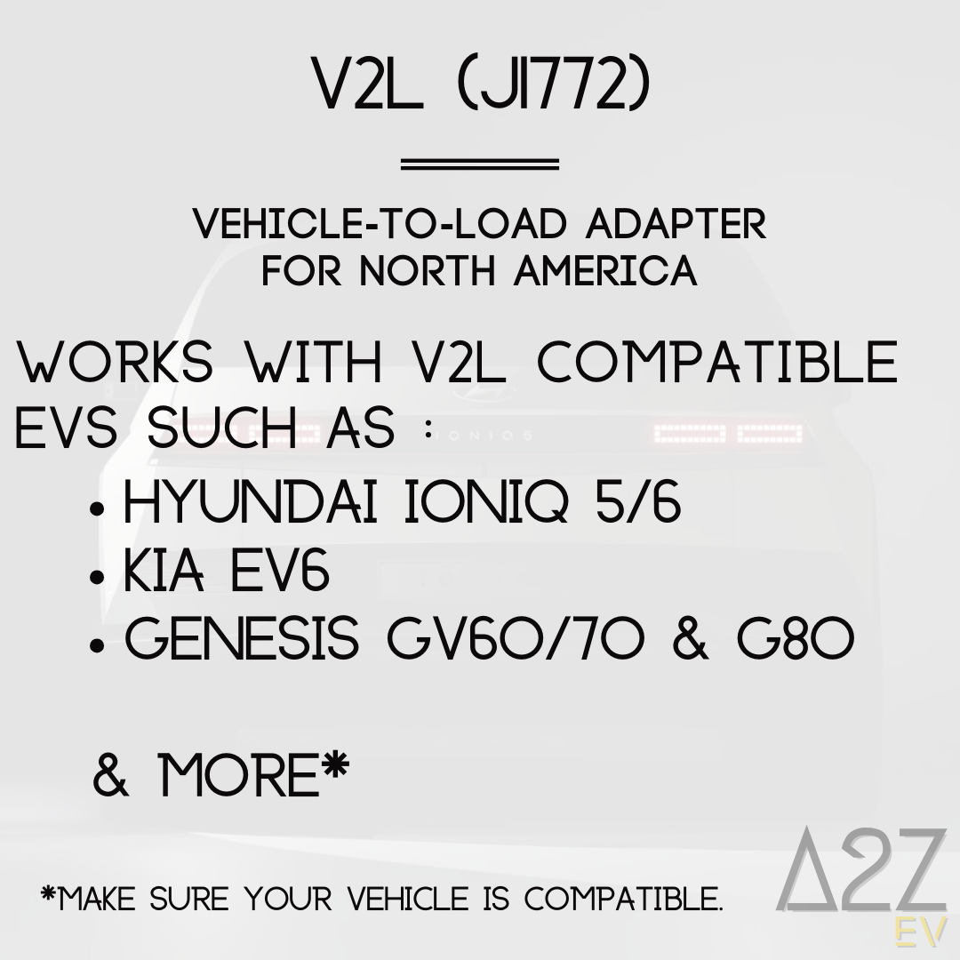 J1772 V2L | Vehicle-To-Load
