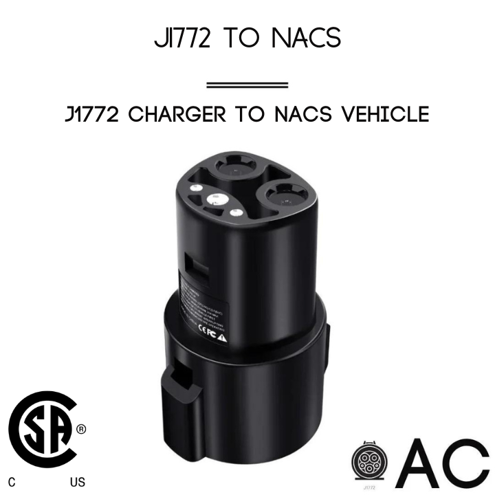 J1772 Charger To NACS Vehicle | AC | CSA CERTIFIED
