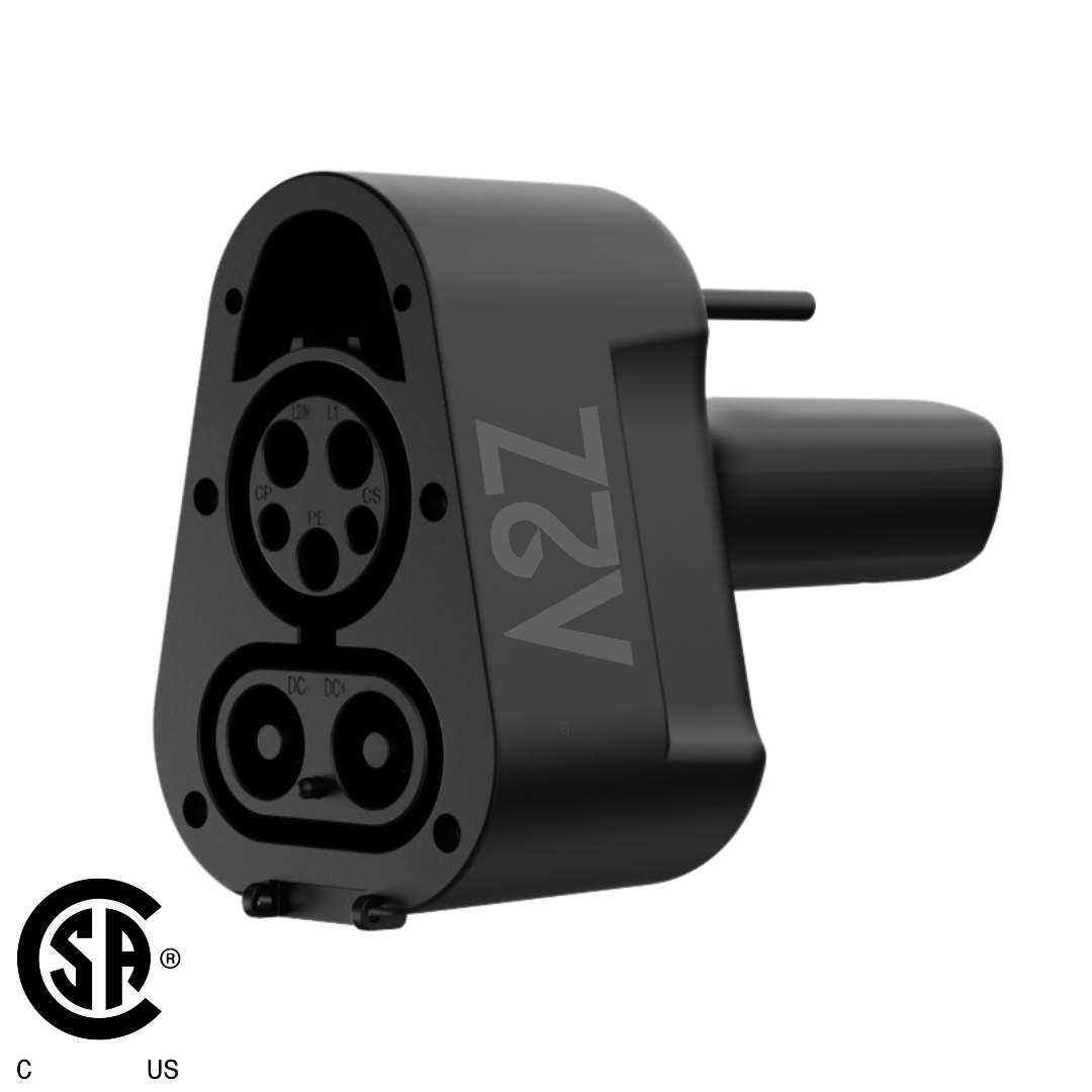 CCS1 Charger To NACS Vehicle | DC | Compatible with Tesla Vehicles & NACS vehicles | The Thunderstorm Plug