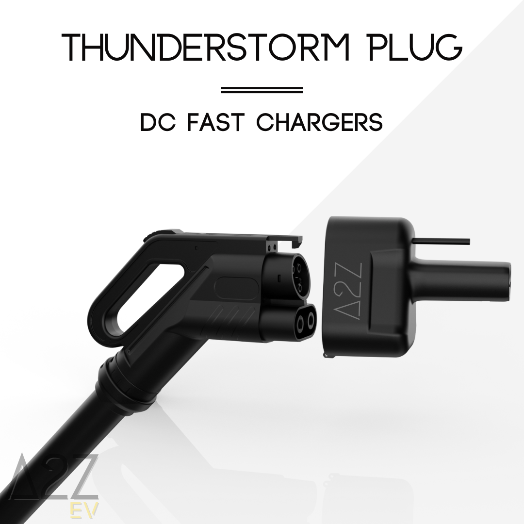 CCS1 Charger To NACS Vehicle | DC | Compatible with Tesla Vehicles & NACS vehicles | The Thunderstorm Plug