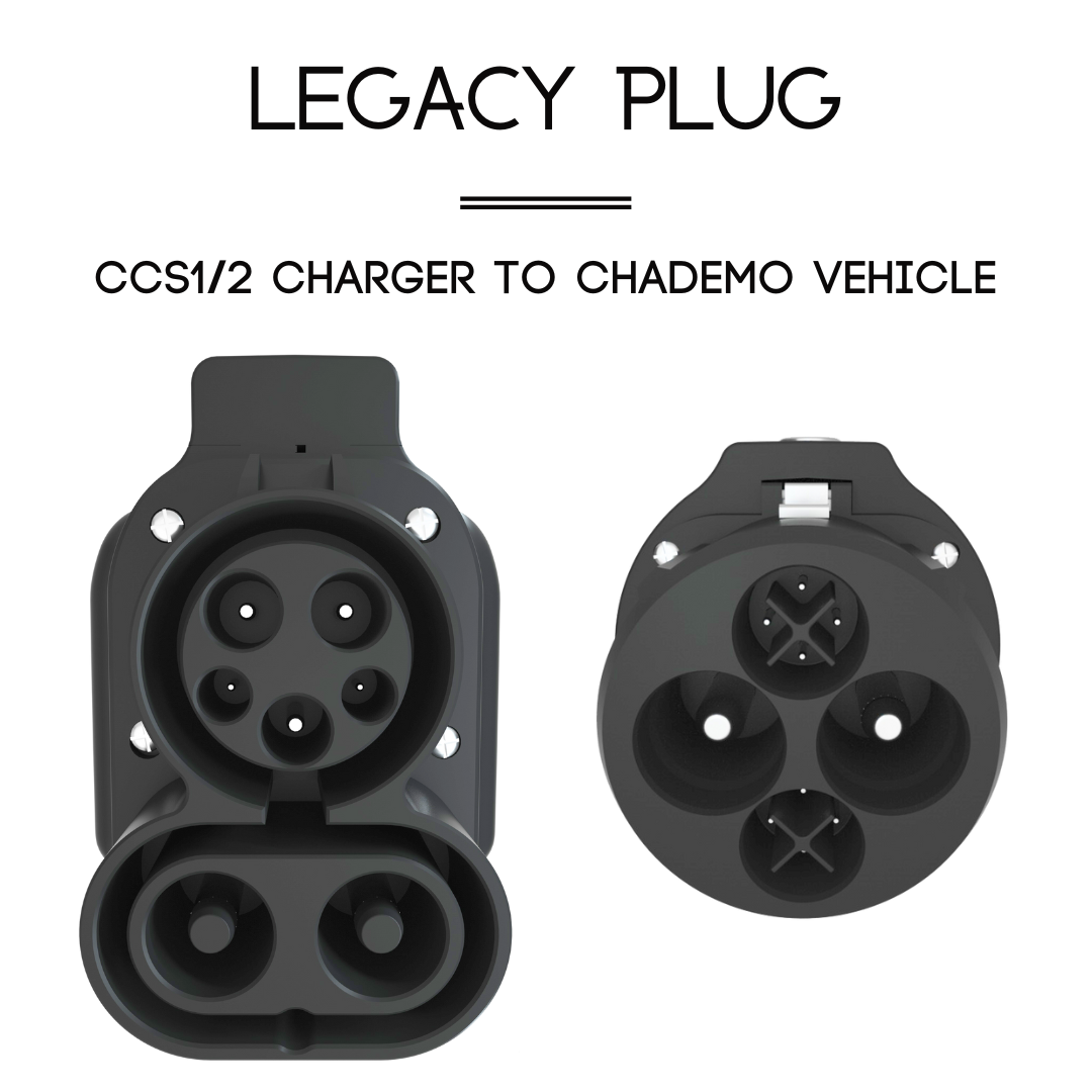 CCS1/2 Charger to CHAdeMO Vehicle | DC | The Legacy Plug