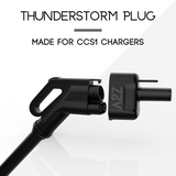CCS1 Charger To NACS Vehicle | DC | Compatible with Tesla Vehicles & NACS vehicles | UL2252/CSA-C22.2 Certified | The Thunderstorm Plug