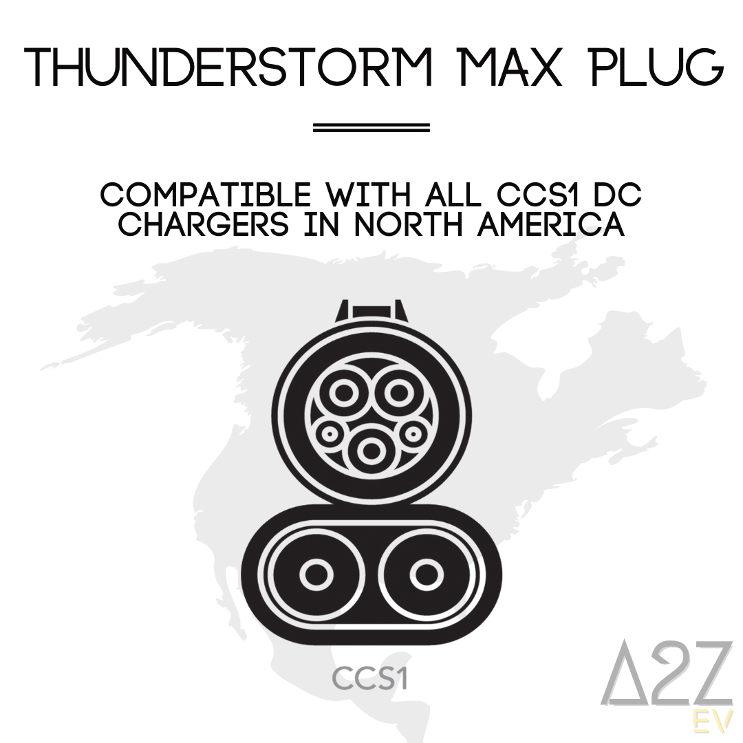CCS1 Charger to Cybertruck | DC | UL2252/CSA-C22.2 Certified | The Thunderstorm Max Plug