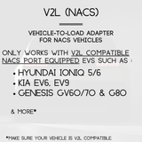V2L (NACS) | Vehicle-To-Load