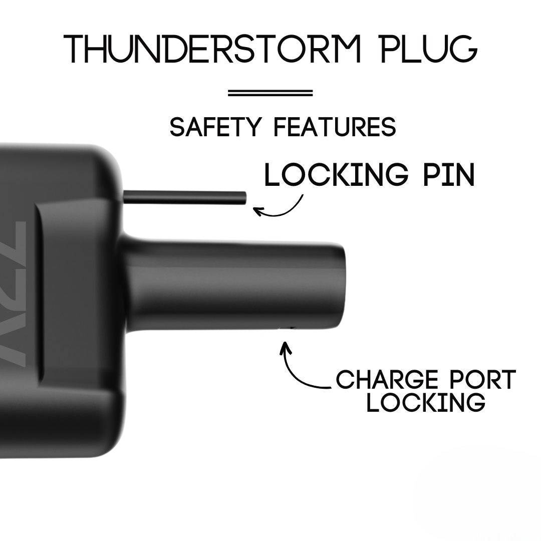 CCS1 Charger To NACS Vehicle | DC | Compatible with Tesla Vehicles & NACS vehicles | The Thunderstorm Plug