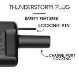 CCS1 Charger To NACS Vehicle | DC | Compatible with Tesla Vehicles & NACS vehicles | UL2252/CSA-C22.2 Certified | The Thunderstorm Plug