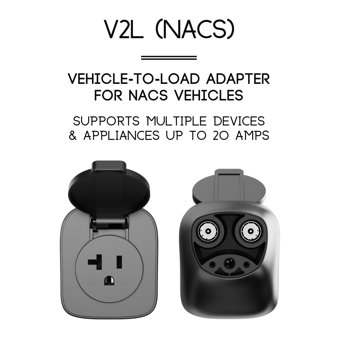 V2l V2L (NACS) | Vehicle-To-Load - A2Z EV