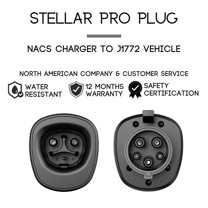 NACS Charger To J1772 Vehicle | AC | The Stellar Pro Adapter - A2Z EV NACS Charger To J1772 Vehicle | AC | The Stellar Pro Adapter - A2Z EV
