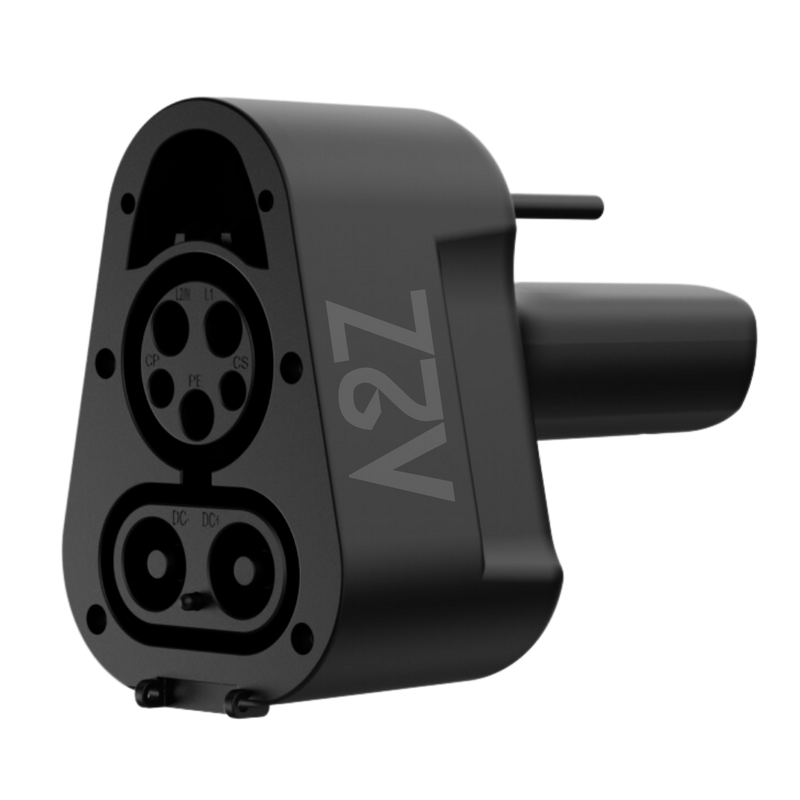 CCS1 Charger to NACS Vehicle | DC | For Tesla Model S/3/X/Y & NACS EVs | Certified to UL 2252 - CAN/CSA C22.2 | The Thunderstorm Adapter