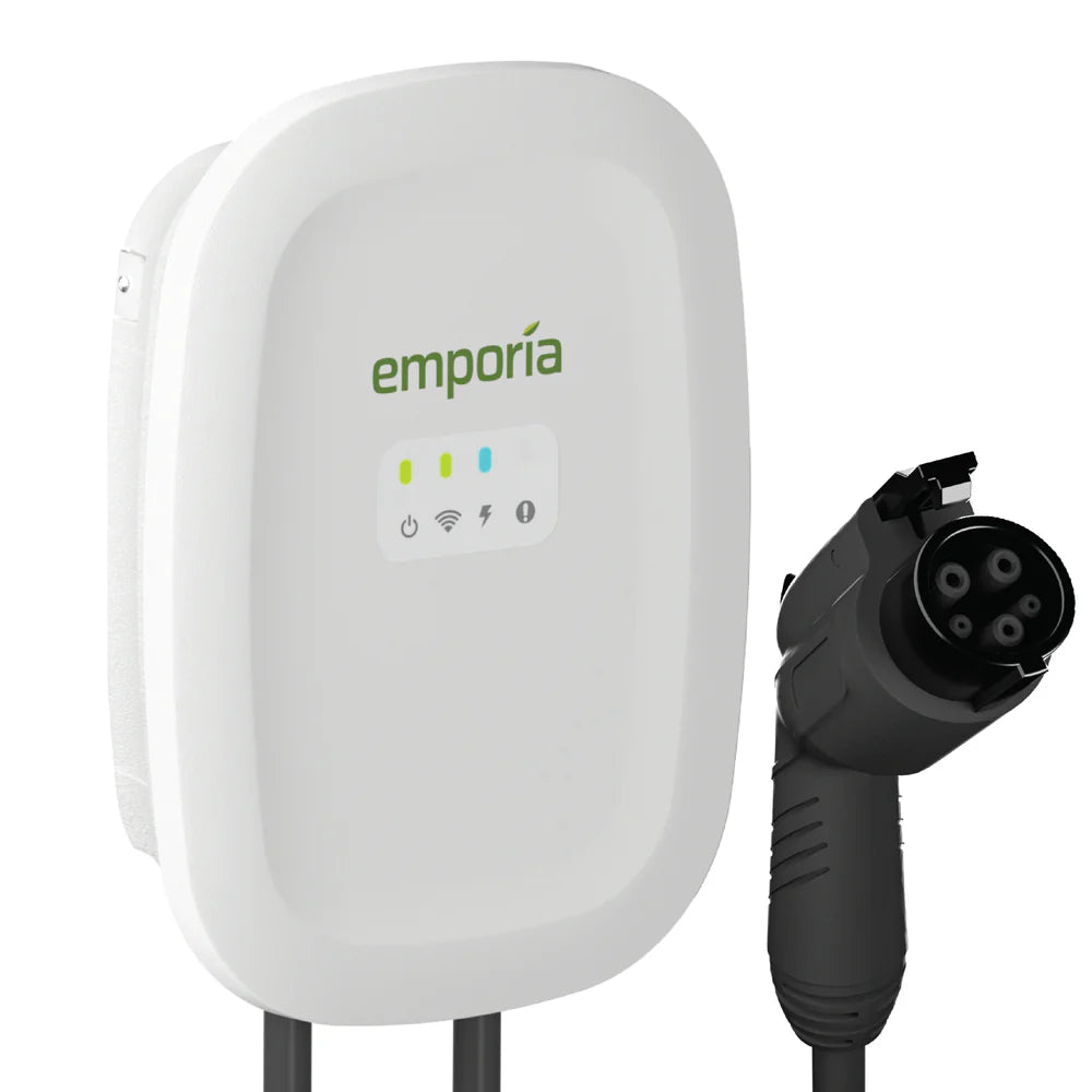 EMPORIA EV CHARGER | ENERGY STAR | UL LISTED | 40/48 AMP | 24' CABLE