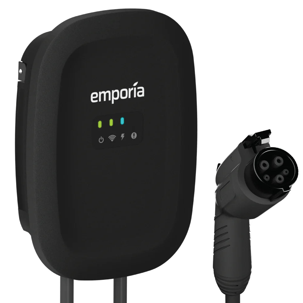 EMPORIA EV CHARGER | ENERGY STAR | UL LISTED | 40/48 AMP | 24' CABLE