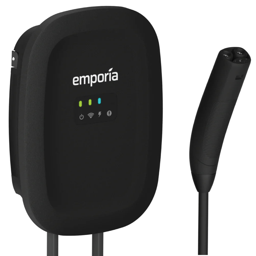 EMPORIA EV CHARGER | ENERGY STAR | UL LISTED | 40/48 AMP | 24' CABLE