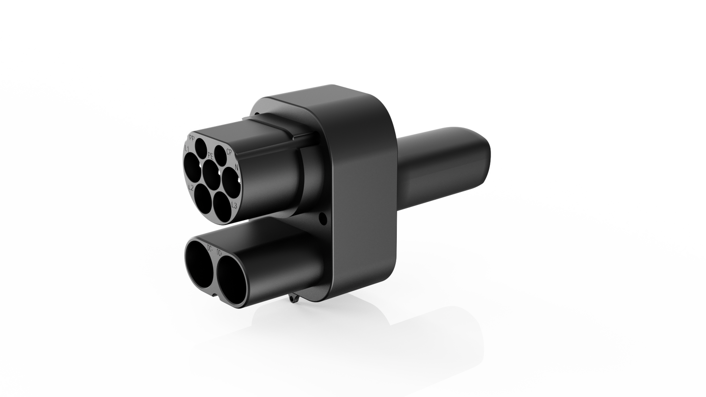 Chargeur CCS2 vers véhicule NACS | DC | Seulement pour Cybertruck | Le Stardust Max Plug