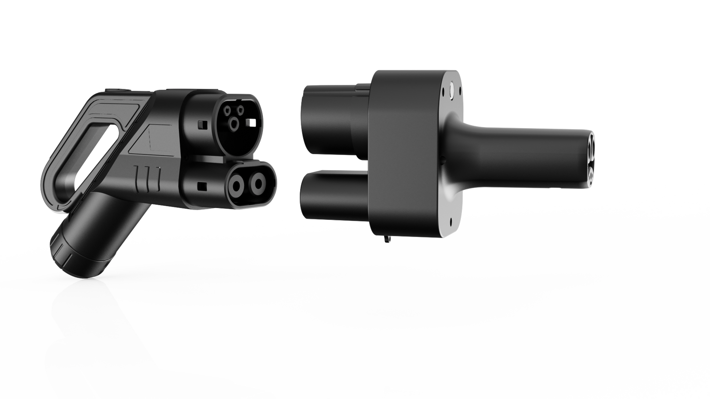 Chargeur CCS2 vers véhicule NACS | DC | Seulement pour Cybertruck | Le Stardust Max Plug