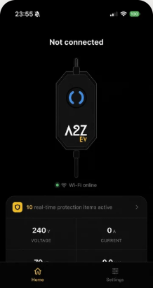 Nebula Mini web app on a phone